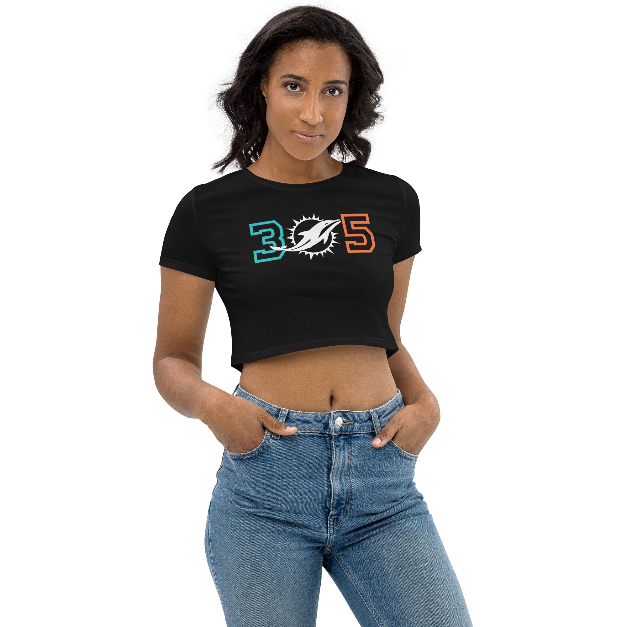 Fins Up Crop Top